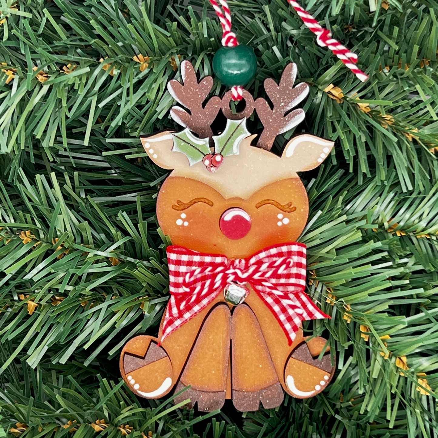 Ornament Sitting Reindeer