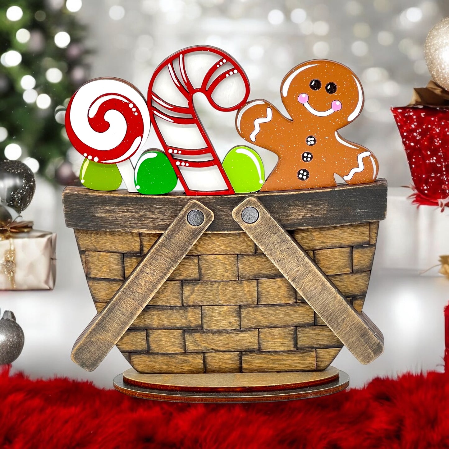 Decorative Topper - Christmas Gingerbread