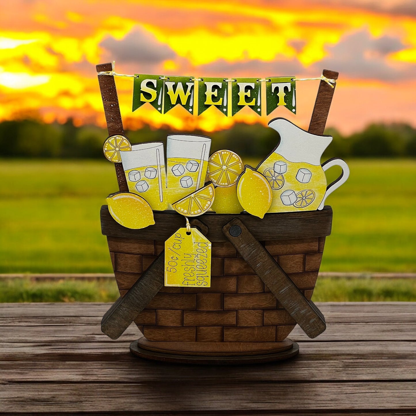 Decorative Topper-Lemons