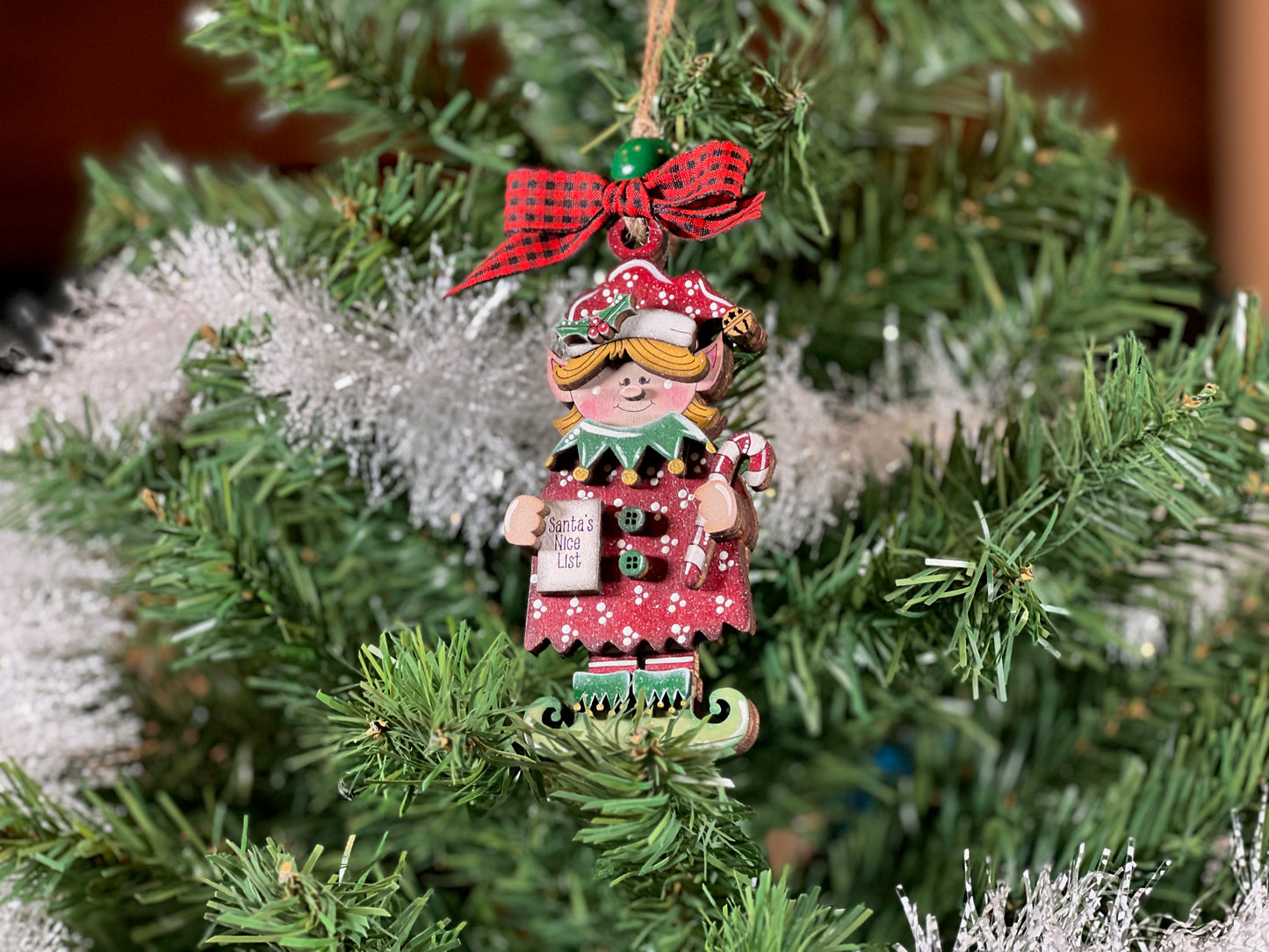 Elf Girl Ornament