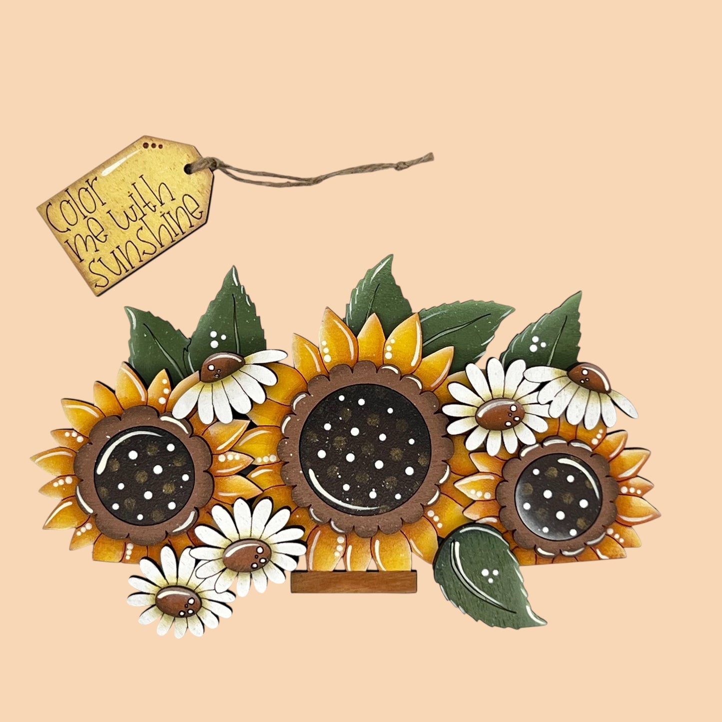 Sunflower Daisy Topper