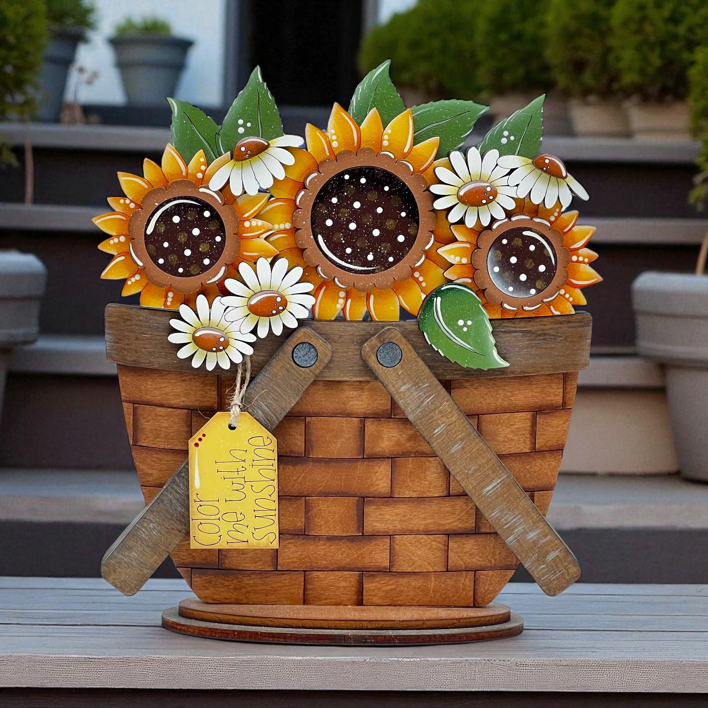 Sunflower Daisy Topper