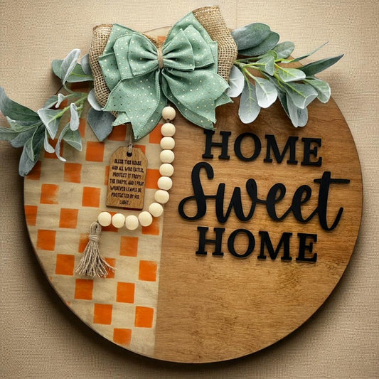 Home Sweet Home Door Sign