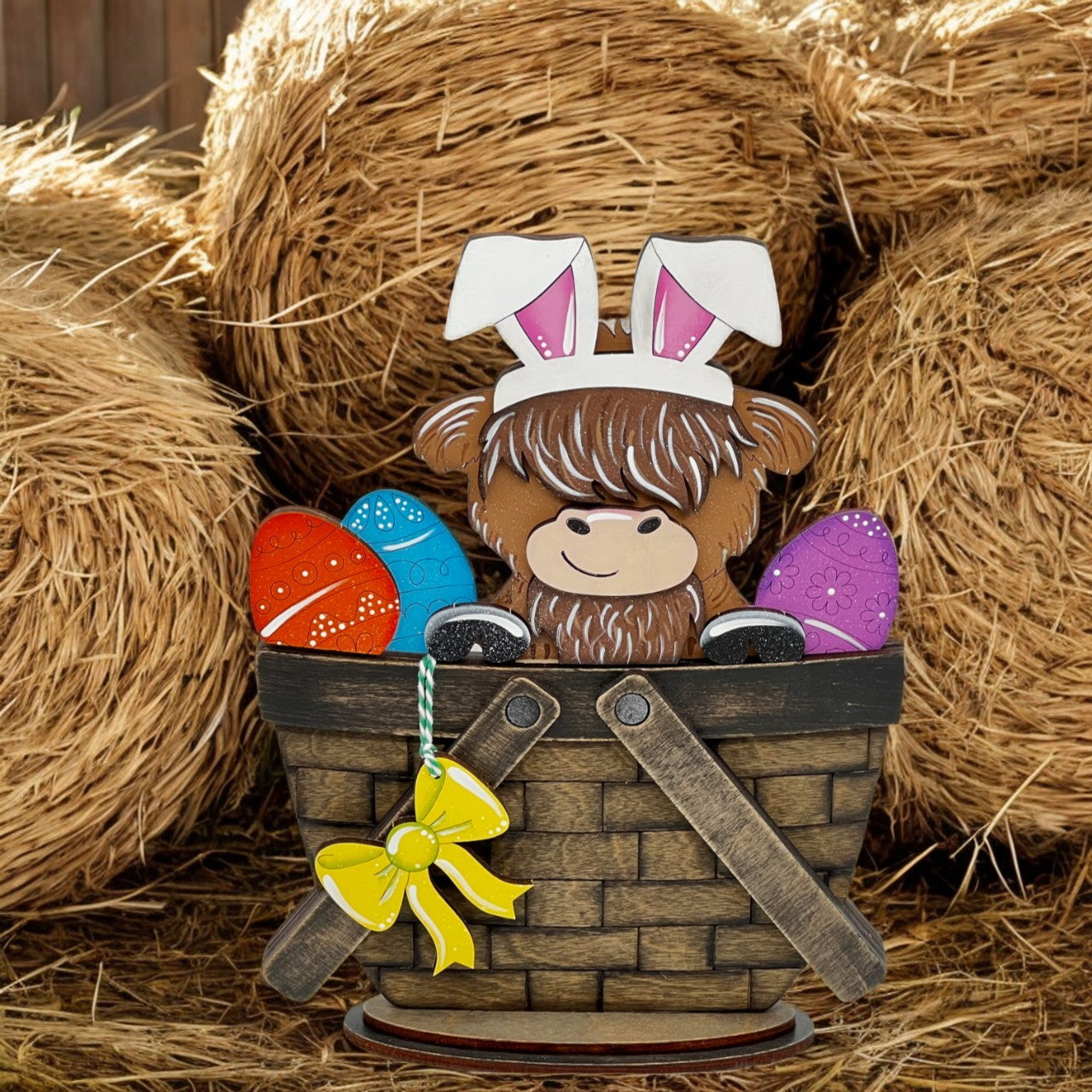 Easter Cow Topper