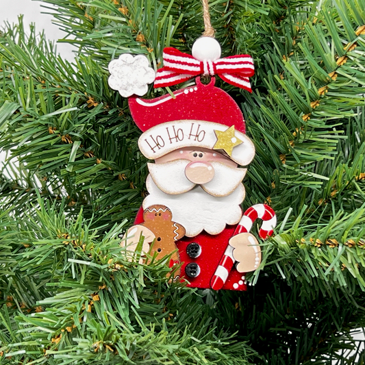 Ornament Santa Ho Ho 24