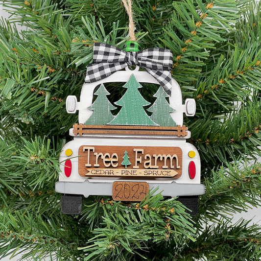 Ornament Truck Trees