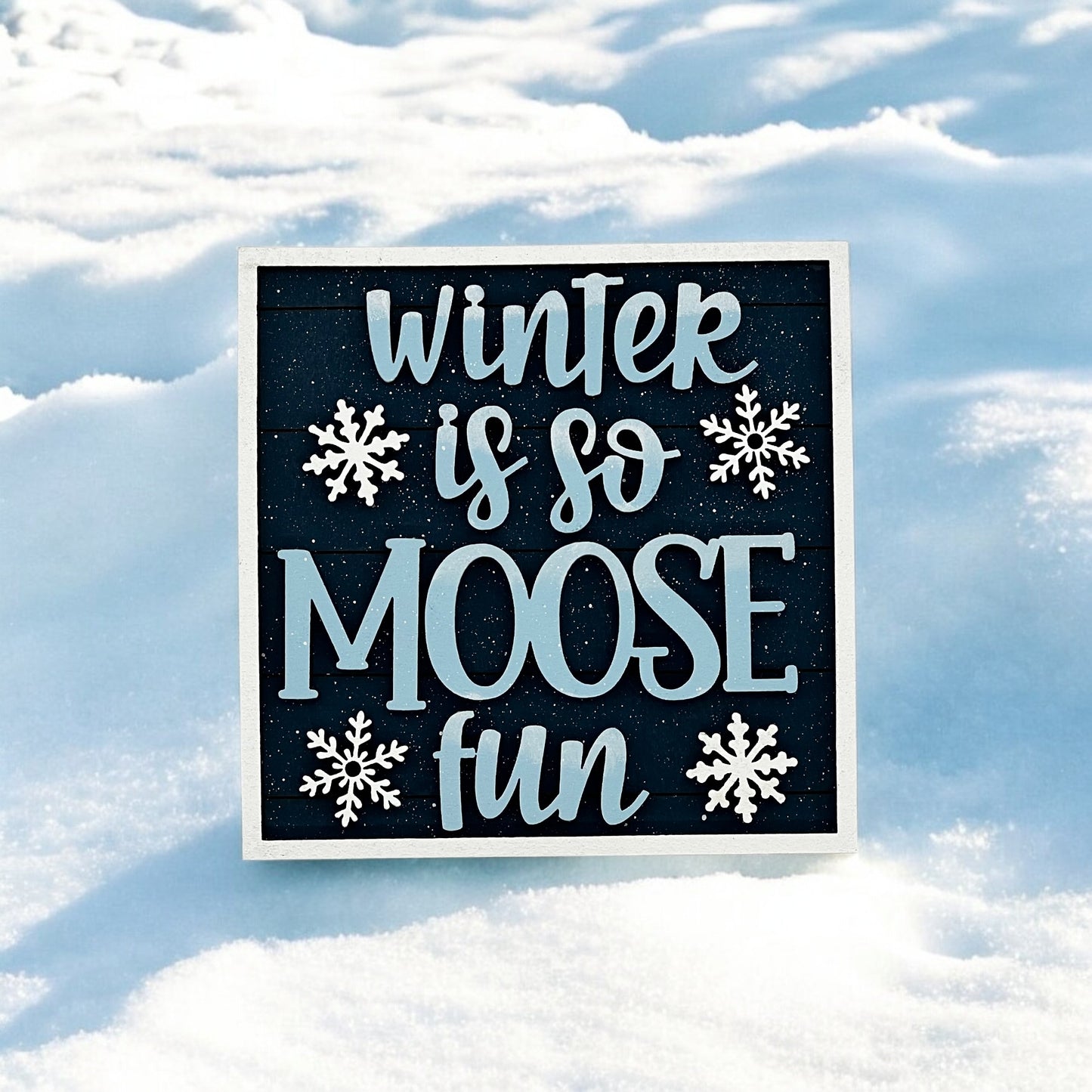 Moose Winter Tiles