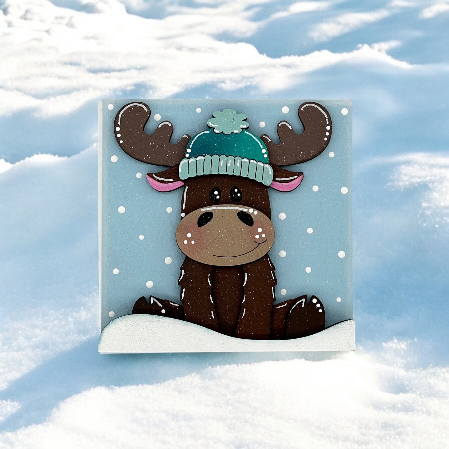 Moose Winter Tiles