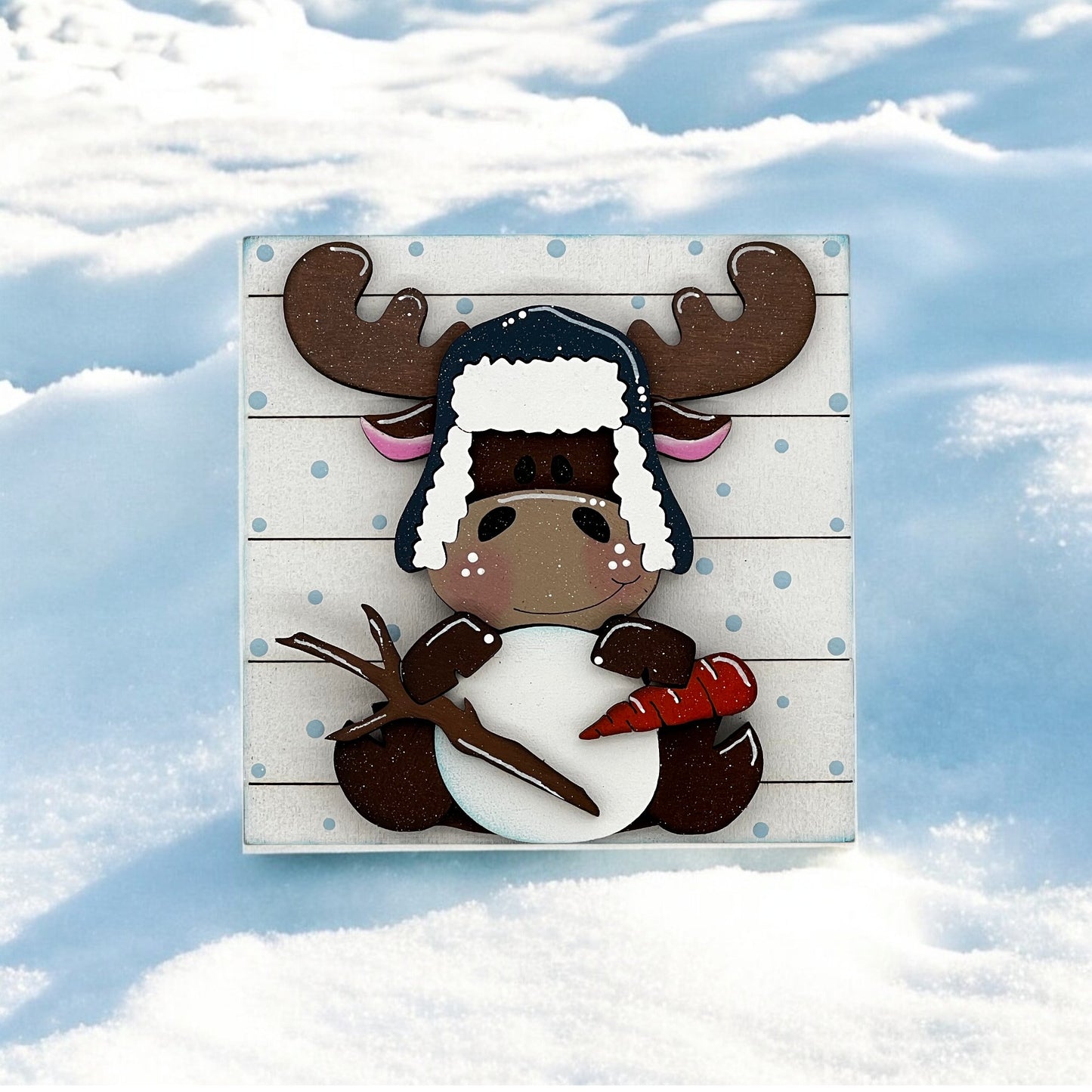 Moose Winter Tiles