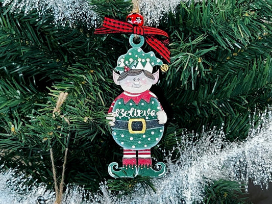 Elf Boy Ornament