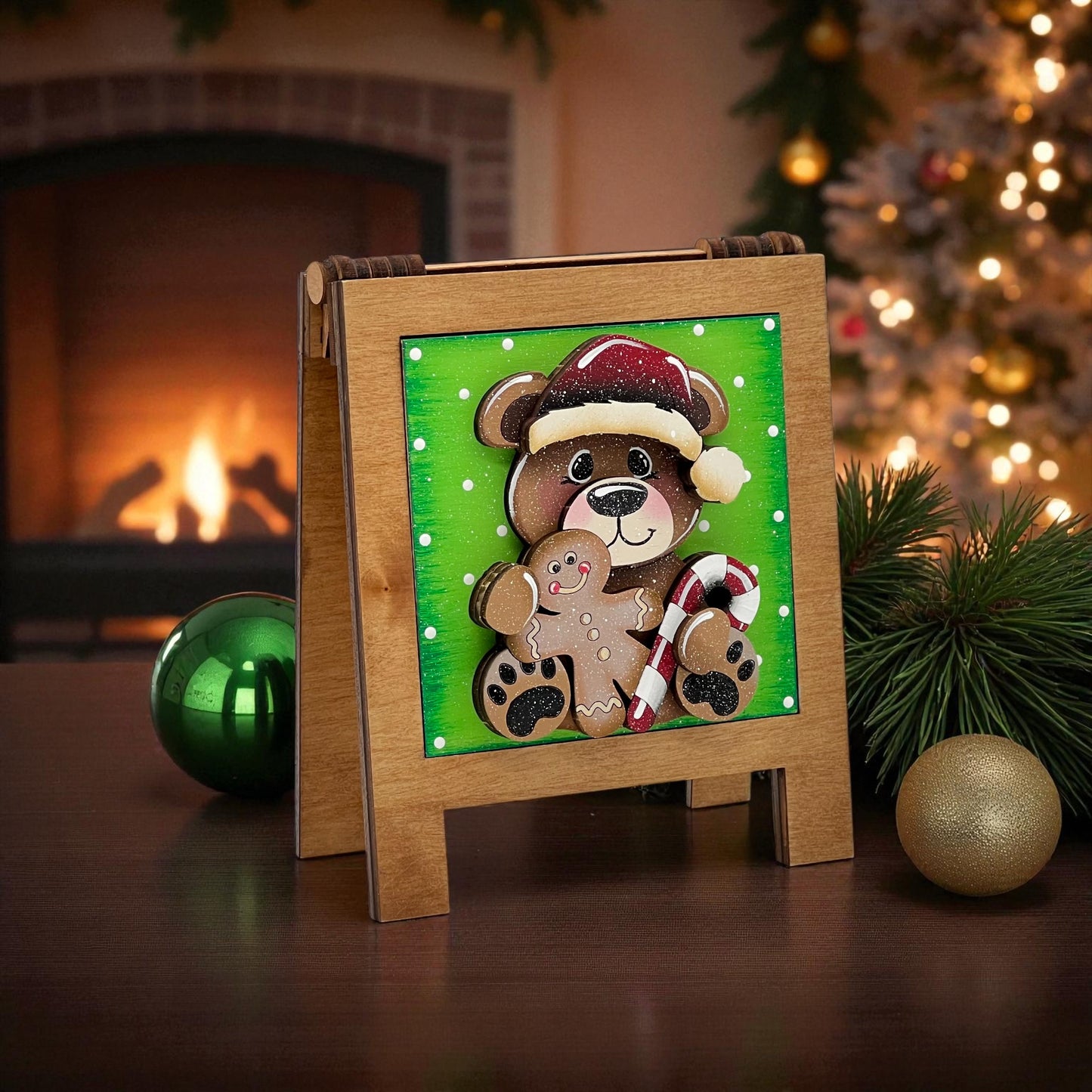 Christmas Bear Tiles