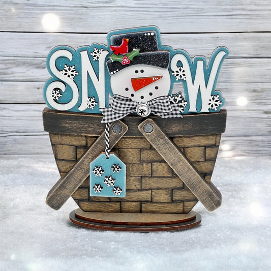 Decorative Topper- Snow