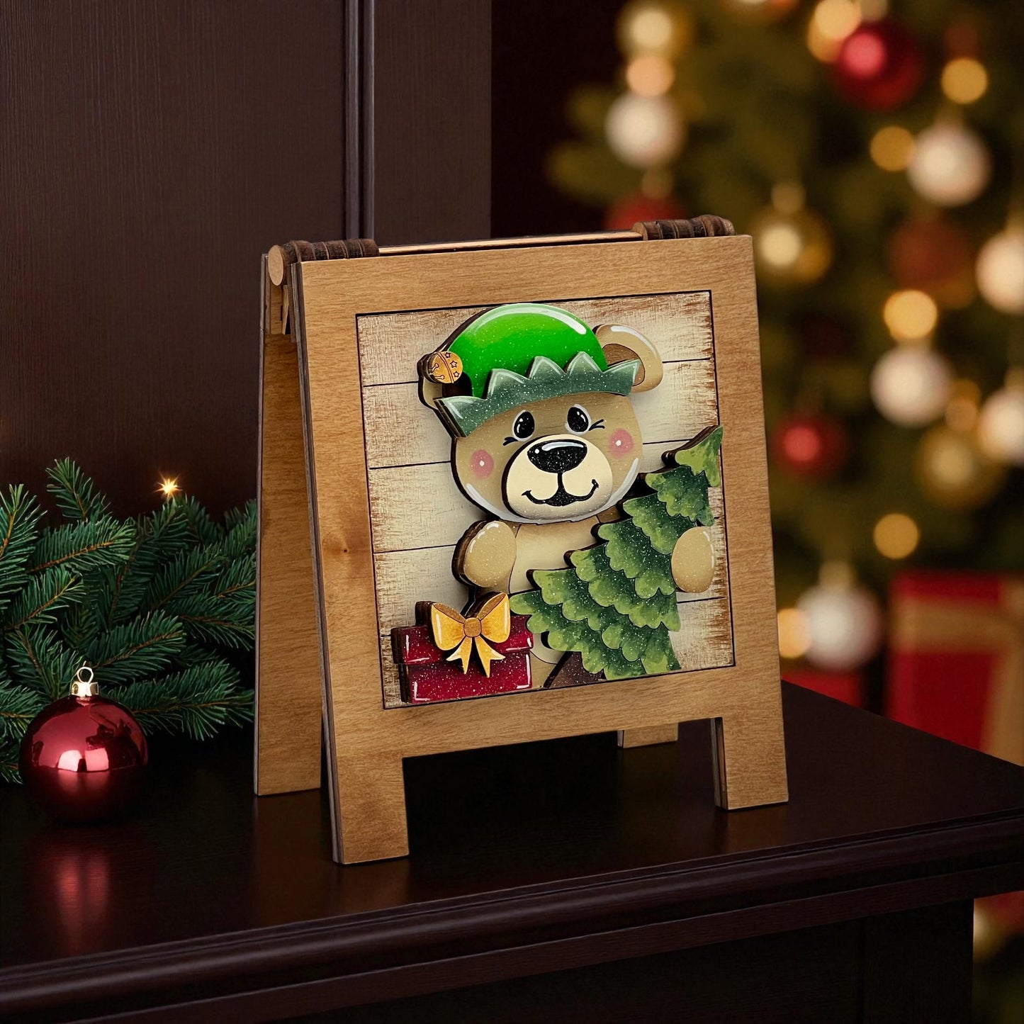 Christmas Bear Tiles