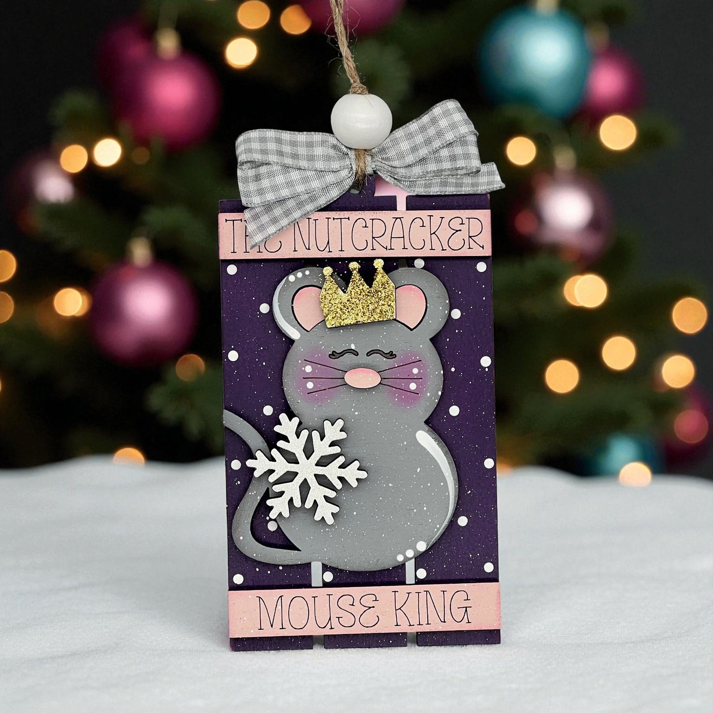 Nutcracker Pallet Ornaments