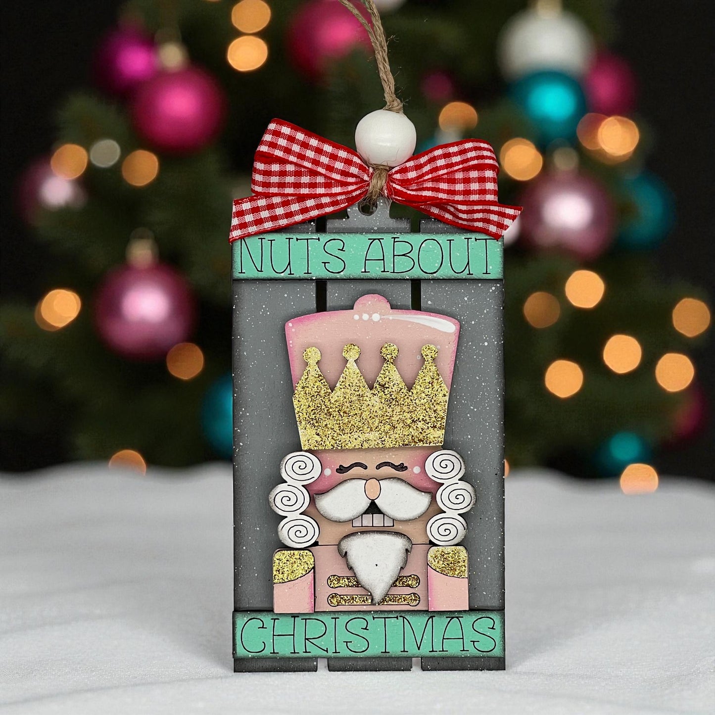 Nutcracker Pallet Ornaments