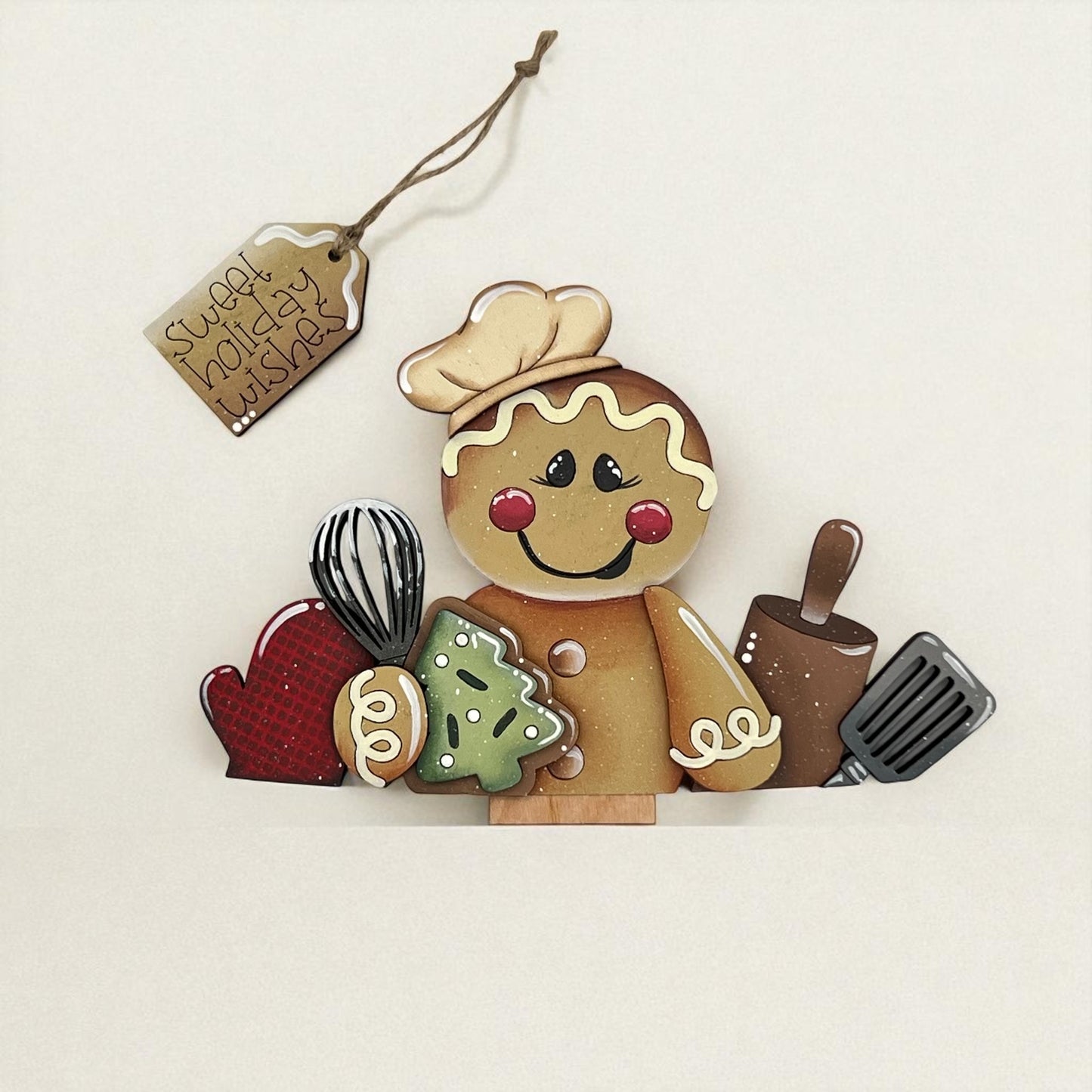 Gingerbread Cute Topper