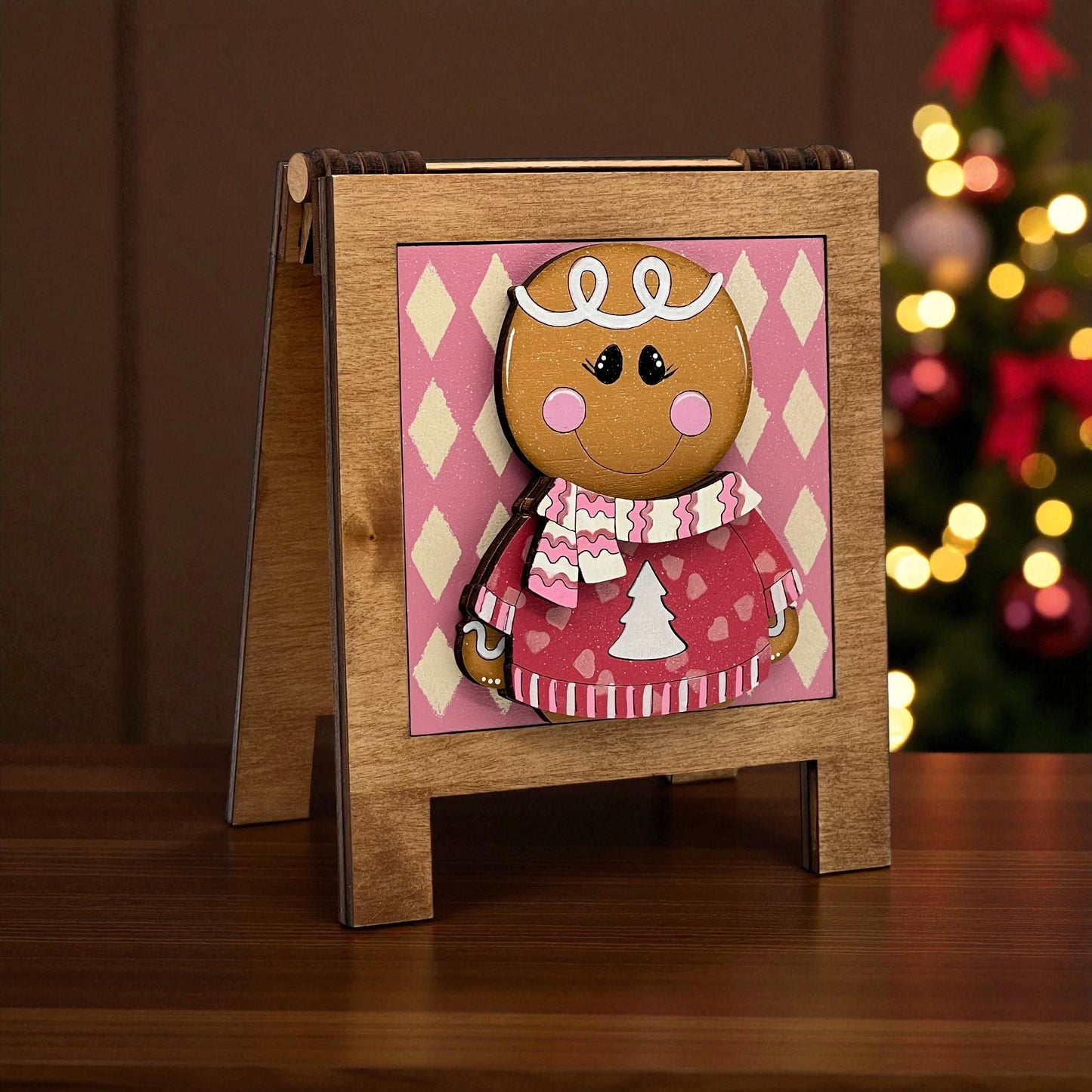 Gingerbread Cute Christmas Tiles