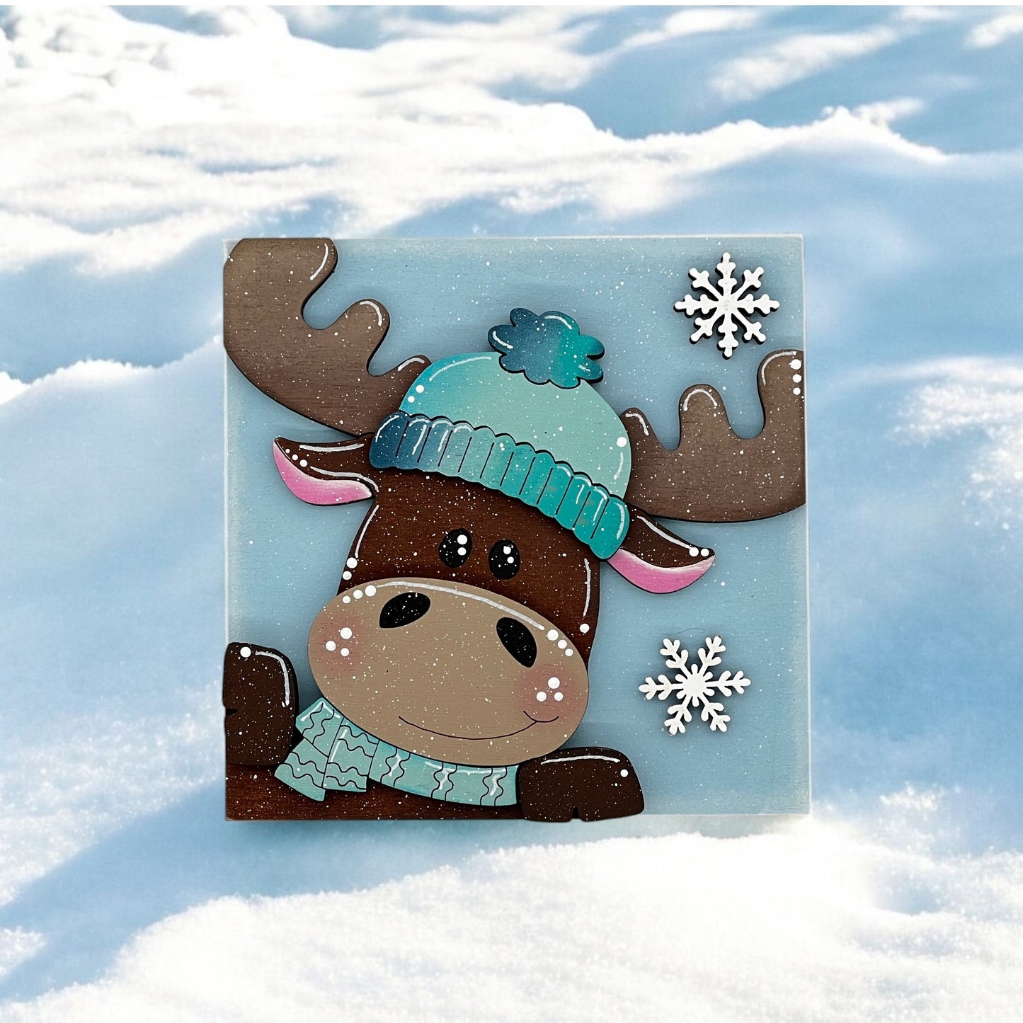 Moose Winter Tiles