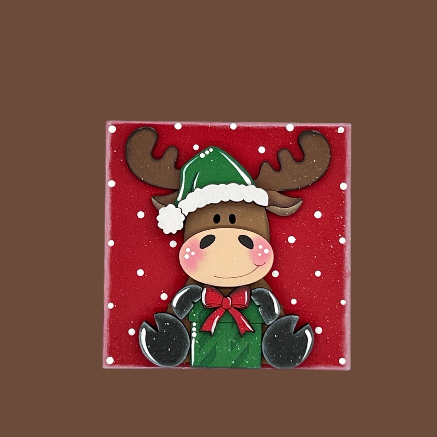 Moose Christmas Tiles