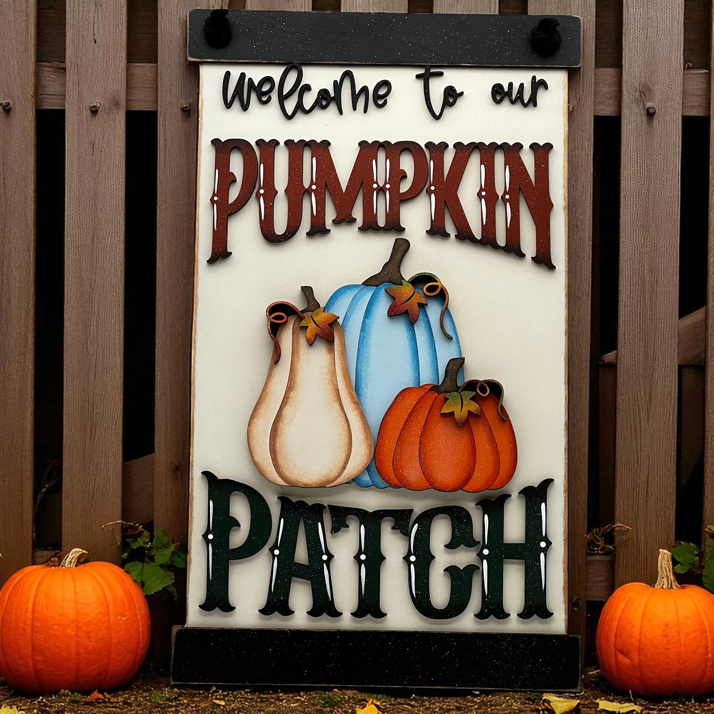 Welcome to Our Pumpkin Patch Wall Signs